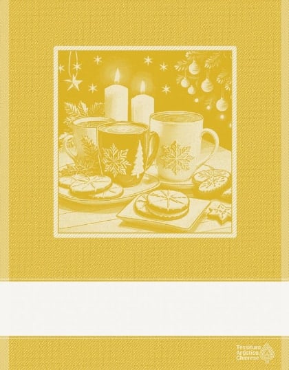 Kitchen towel - Relax - Yellow
