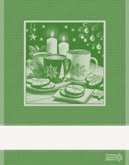 Kitchen towel - Relax - Green