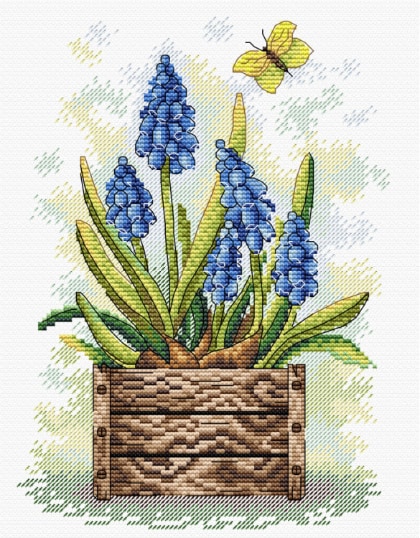 Sapphire Flower