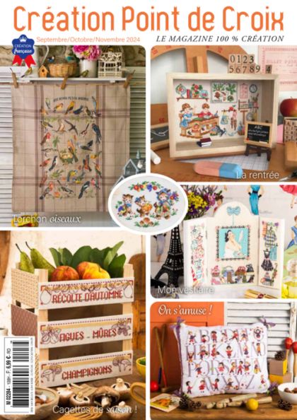Magazine Création Point de Croix N°108