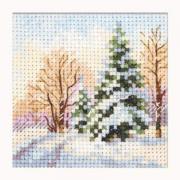 Winter came - Spruce under the snow
