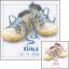 Shoes with pink-blue laces