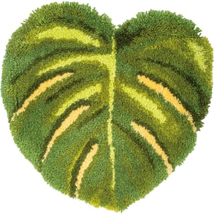 Rug - Green leaf