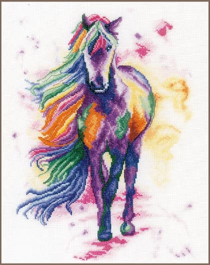 Walk in rainbow colours