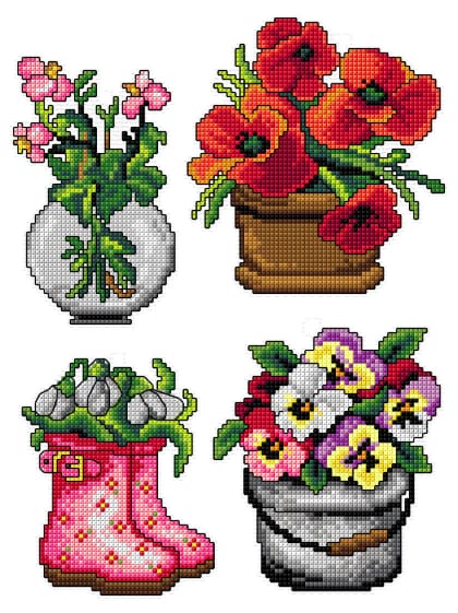 Flower pots (4)