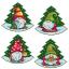 Gnomes inside Christmas Trees (4)