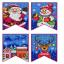 Christmas flags - blue (4)