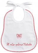 Baby Bib - My first Christmas - Bow