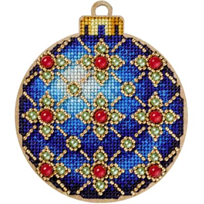 Christmas ball - Blue
