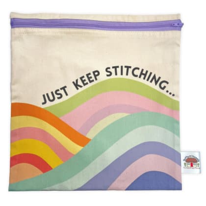 Just Keep Stitching - Project Bag