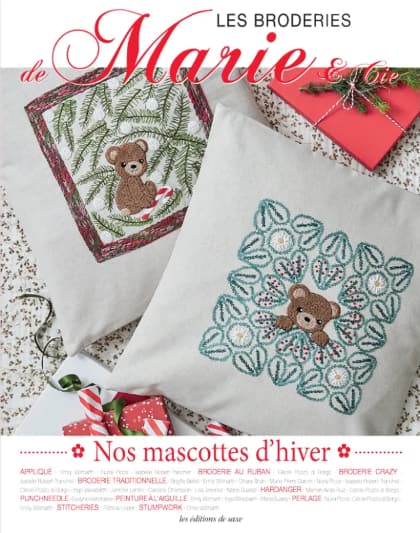 Les broderies de Marie & Cie - Nos mascottes d\'hiver