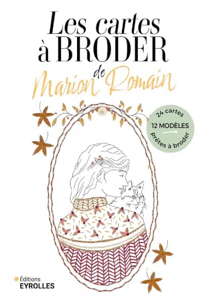 Les cartes à broder de Marion Romain