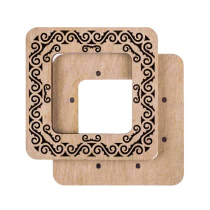 Embroidery Hoop with Magnets 10x10 cm
