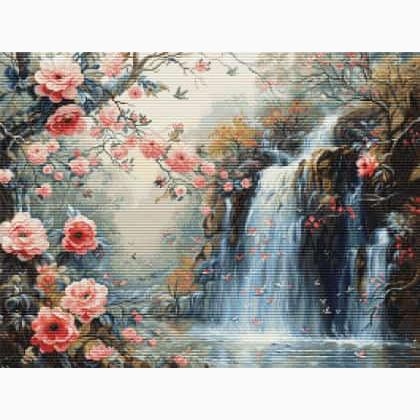 Crystalline Waterfall