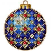 Christmas ball - Blue