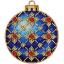 Christmas ball - Blue