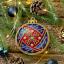Christmas ball - Blue-Red
