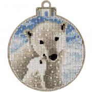 Christmas ball - Polar Bears