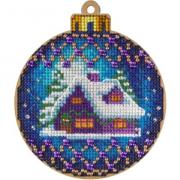 Christmas ball - Winter Cottage