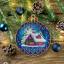 Christmas ball - Winter Cottage