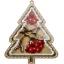 Christmas tree with red berries