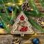 Christmas tree with red berries