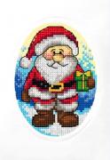 Santa Claus with a Gift