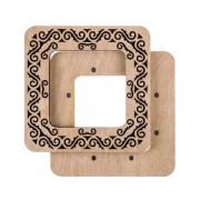 Embroidery Hoop with Magnets 10x10 cm