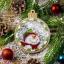 Christmas ball - Snowman and Santa