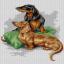 Tha Dachshunds (Arthur Wardle)