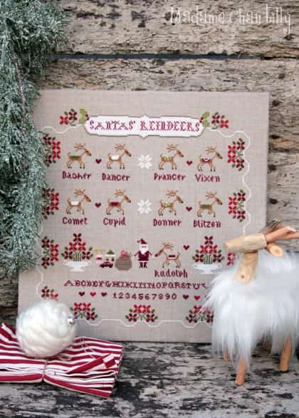 Santa\'s Reindeers - Sampler