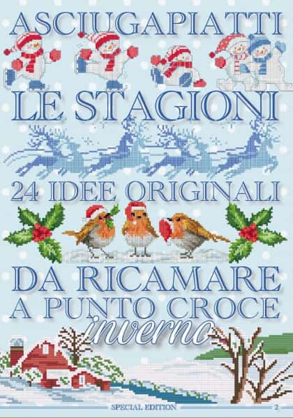 Asciugapiatti Le stagioni - Inverno