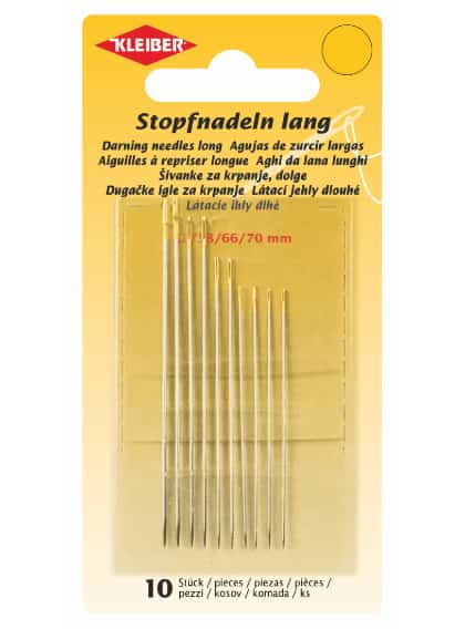 Darning needles long 52-58-66-70 mm