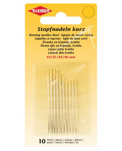 Darning needles short 45-51-54-56 mm