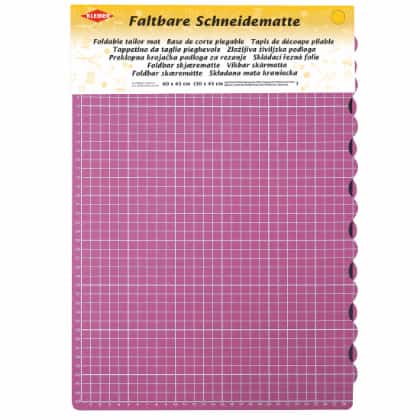 Foldable Tailor Mat - Pink 60x45 cm