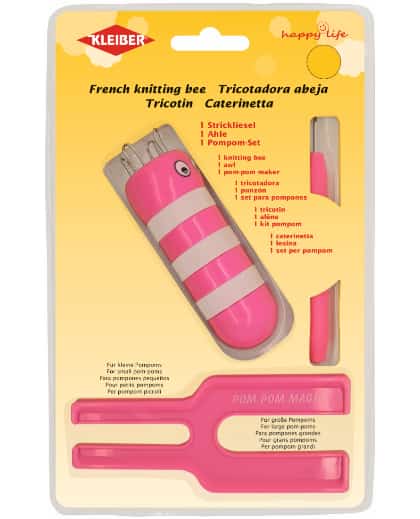 French Knitting Bee Set - Pink