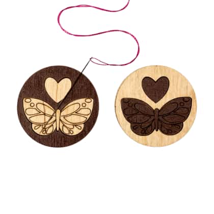 Needle Nanny - Butterfly with Heart