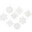 Felt Ornaments Applique Kit - Elegant Christmas Snowflake