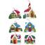 Felt Ornaments Applique Kit - Christmas Village