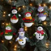 Felt Ornaments Applique Kit - Snow Much Fun