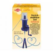 Embellish knit with clamp