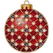 Christmas ball - Red/White