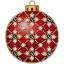 Christmas ball - Red/White