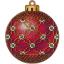 Christmas ball - Red