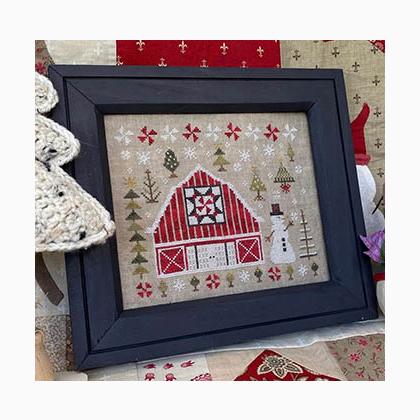 Winter Quilt Barn