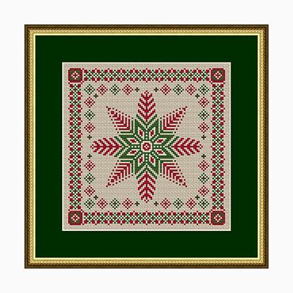 Peppermint Sweater Snowflake