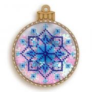 Christmas ball - Blue Christmas star
