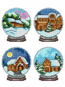 Winter Houses in Balls (4)