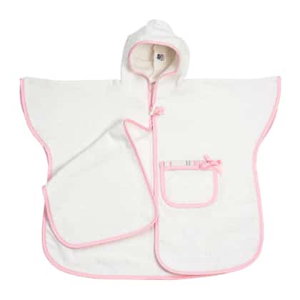 Poncho Bathrobe 2-3 year - Baloon Tales - Pink