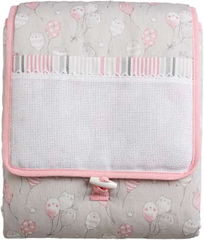 Portable changing mat - Baloon Tales - Pink